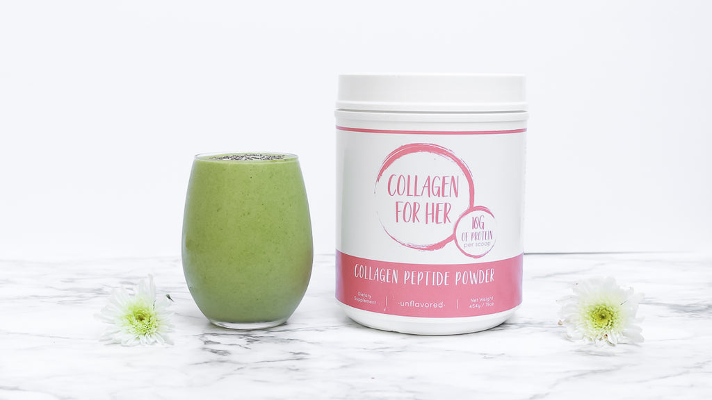 Collagen For Her, collagen peptides for women. Collagen Uses: Four Easy Uses!