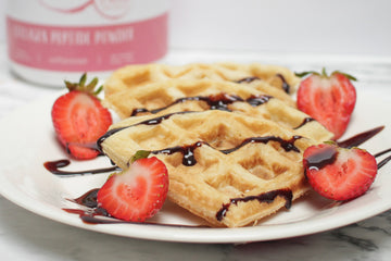 Easy Homemade Protein Waffles!