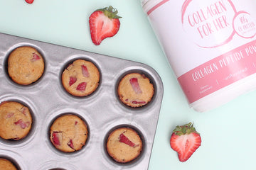 Gluten-Free Strawberry Shortcake Muffins