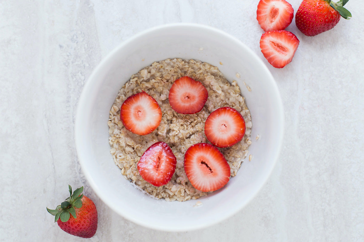 Strawberry Shortcake Overnight Oats