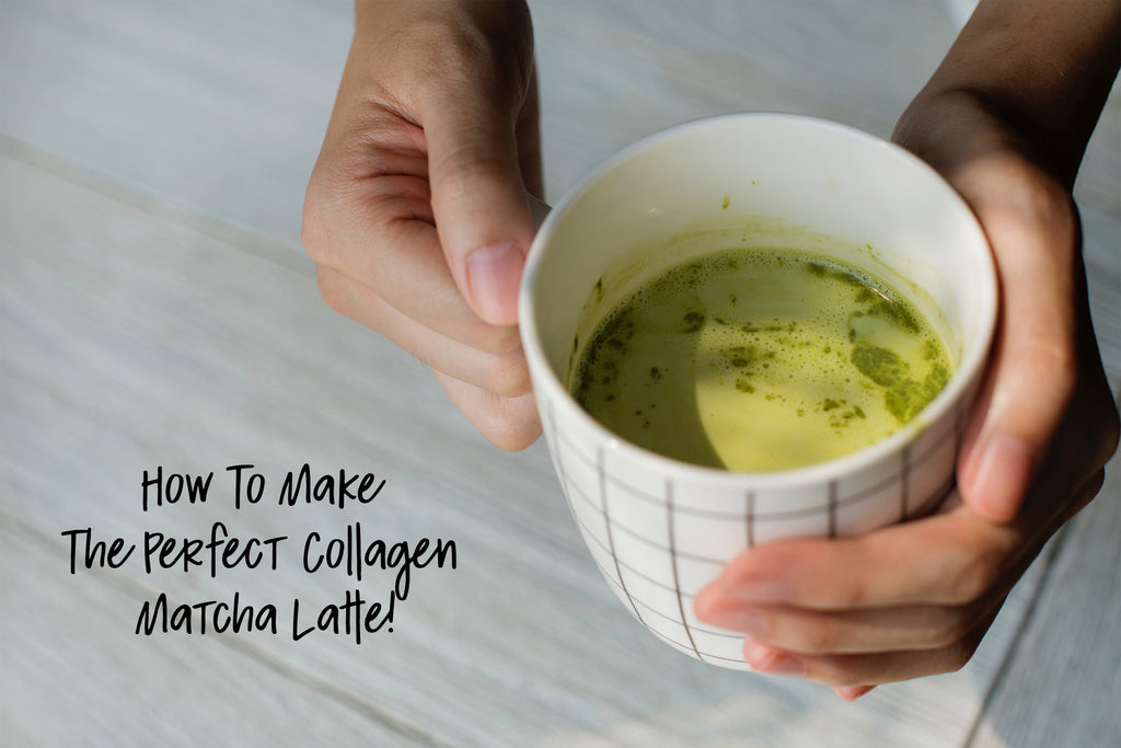 How To Make The Perfect Collagen Matcha Latte!