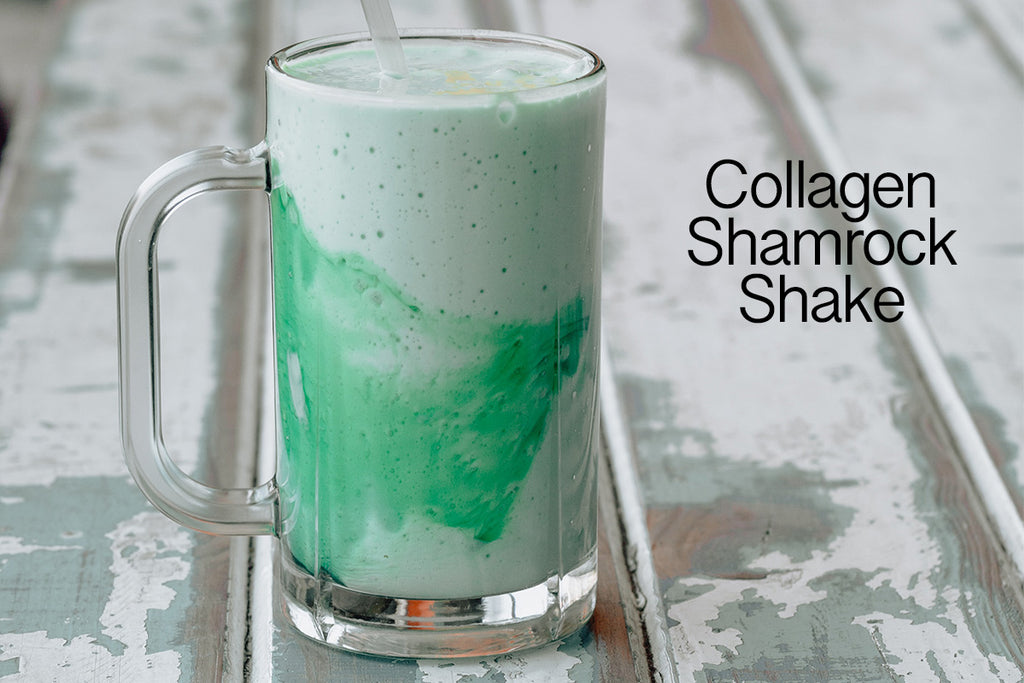 Recipe: Collagen Shamrock Shake!