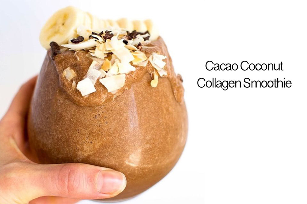 Recipe: Cacao Coconut Collagen Smoothie!