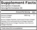 Collagen For Her Multi-Collagen Capsules Supplement Facts