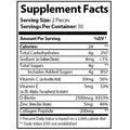 Collagen For Her's Marine Collagen Beauty Gummies Supplement Facts