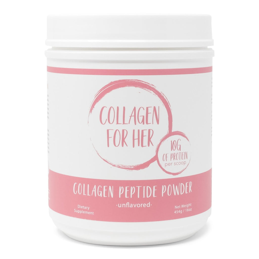 Collagen For Her Unflavored Collagen Peptides Powder For Women