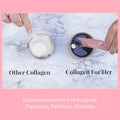 Collagen For Her Peptides Comparison Photo To Other Brands